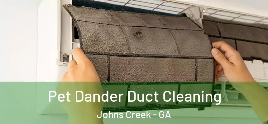 Pet Dander Duct Cleaning Johns Creek - GA